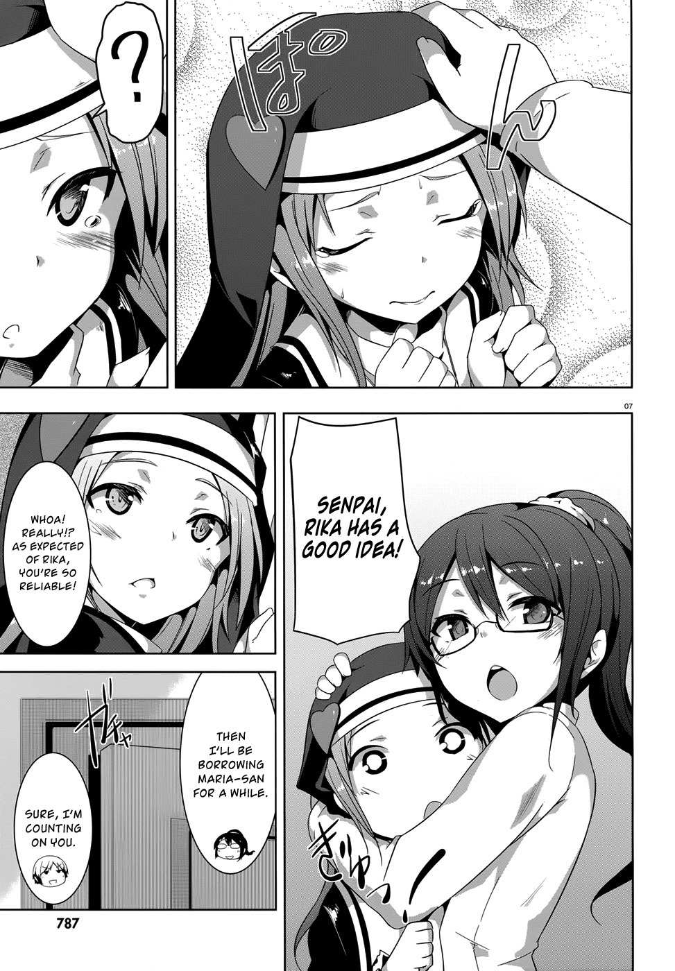 Boku wa Tomodachi ga Sukunai - Koushiki Anthology Comic Chapter 1.15 page 7 - Vol.1 Chapter 15: If an angel could become a smile...