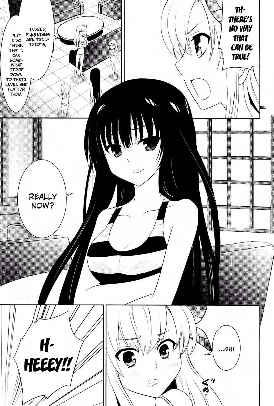 Boku wa Tomodachi ga Sukunai - Koushiki Anthology Comic Chapter 1.16 page 3 - Vol.1 Chapter 16: Swimsuit Exhibition