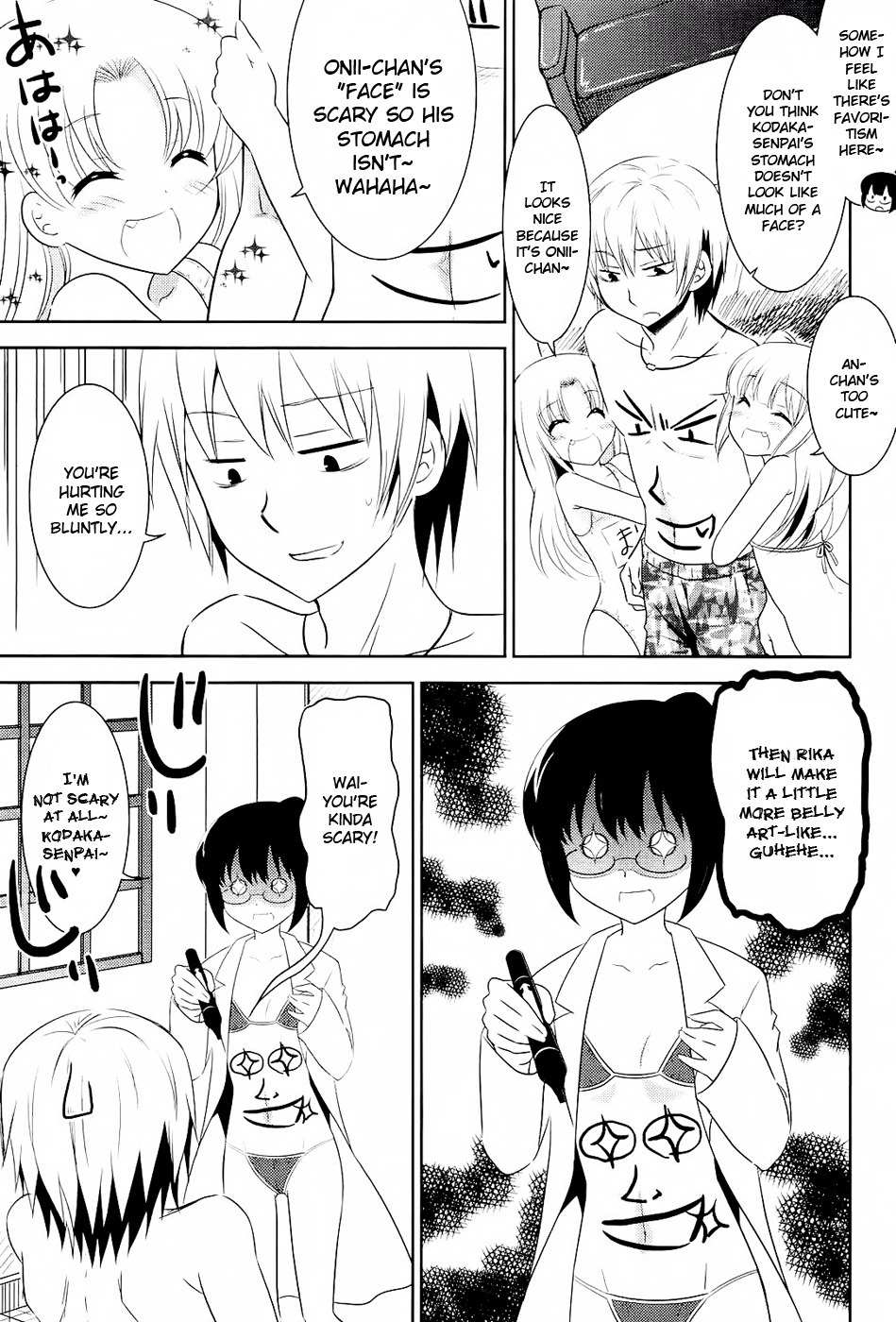 Boku wa Tomodachi ga Sukunai - Koushiki Anthology Comic Chapter 1.16 page 9 - Vol.1 Chapter 16: Swimsuit Exhibition