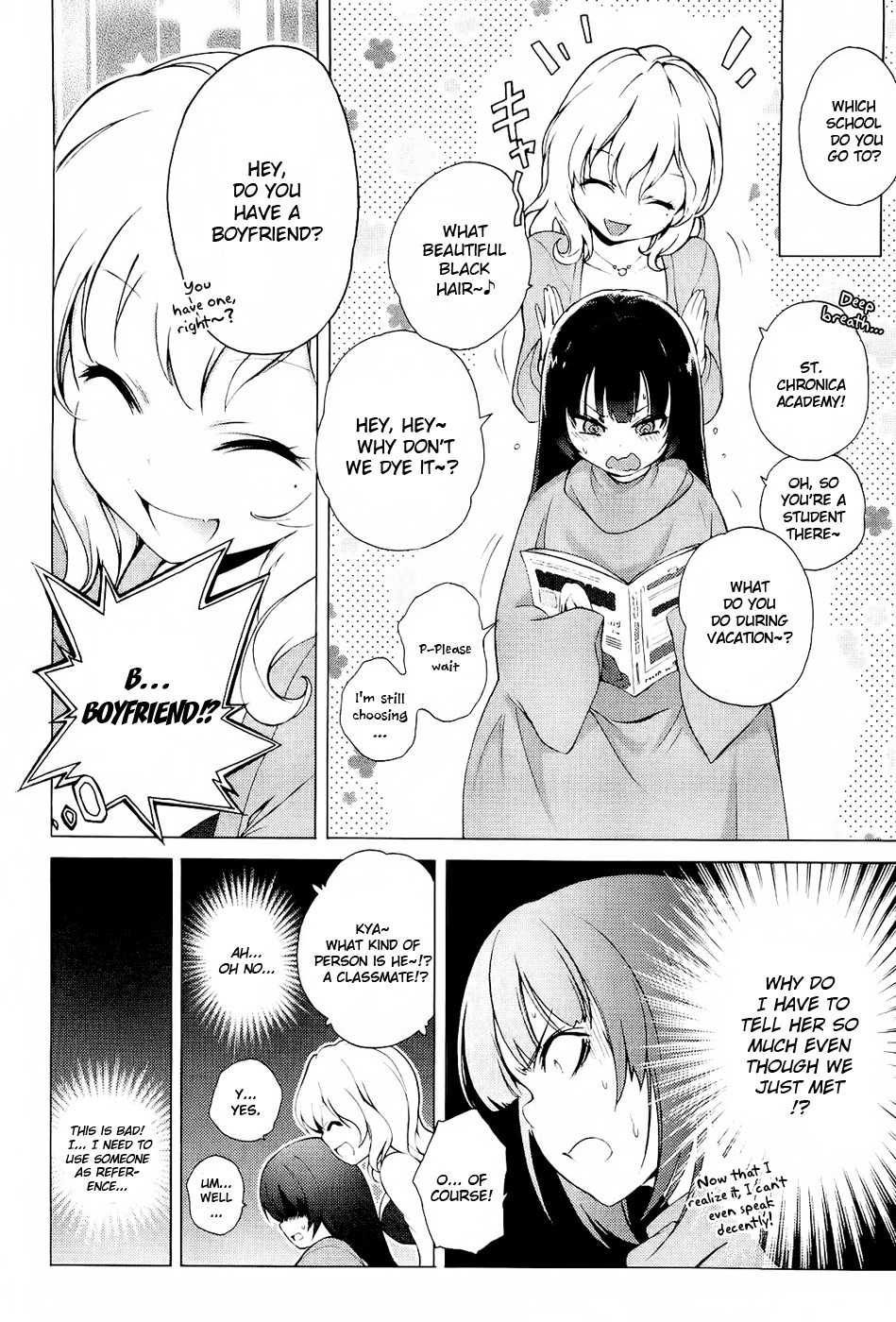 Boku wa Tomodachi ga Sukunai - Koushiki Anthology Comic Chapter 1.20 page 6 - Vol.1 Chapter 20: Let's go to a beauty salon
