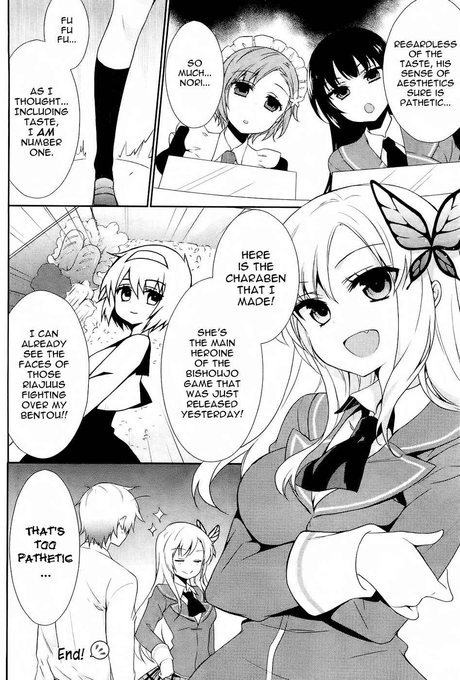Boku wa Tomodachi ga Sukunai - Koushiki Anthology Comic Chapter 1.3 page 4 - Vol.1 Chapter 3: If you want to get friends, you need a strategy to get their stomachs first!?