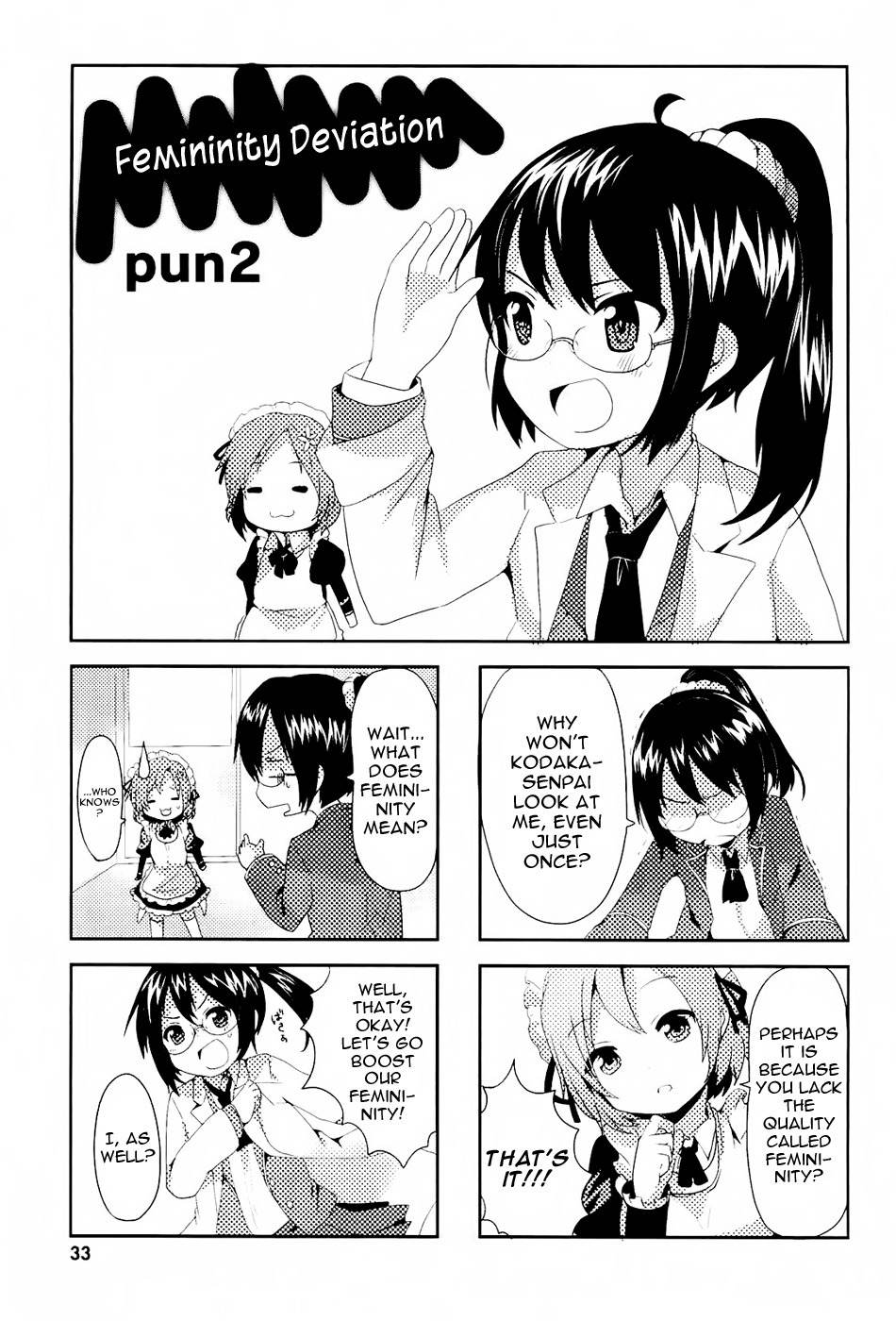 Boku wa Tomodachi ga Sukunai - Koushiki Anthology Comic Chapter 1.5 page 1 - Vol.1 Chapter 5: Femininity Deviation