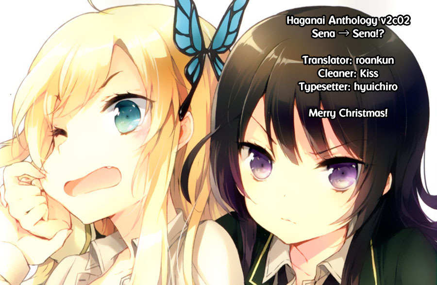Boku wa Tomodachi ga Sukunai - Koushiki Anthology Comic Chapter 2.2 page 9 - Vol.2 Chapter 2: Sena→Sena!?