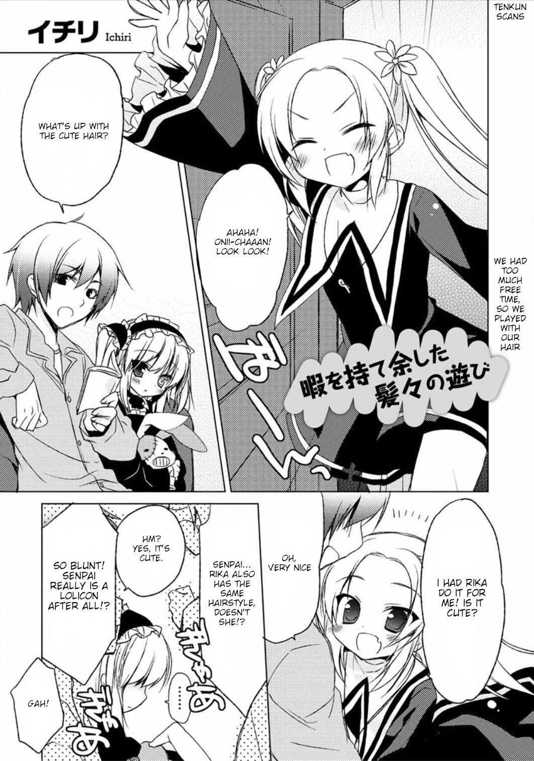 Boku wa Tomodachi ga Sukunai - Koushiki Anthology Comic Chapter 2.3 page 1 - Vol.2 Chapter 3: We Had Too Much Free Time, So We Played With Our Hair