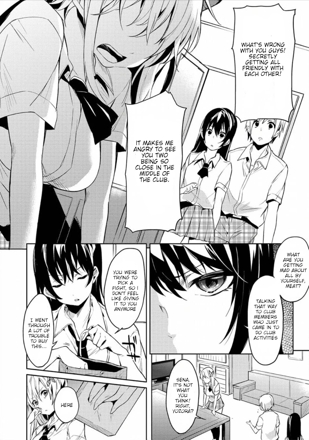 Boku wa Tomodachi ga Sukunai - Koushiki Anthology Comic Chapter 2.6 page 6 - Vol.2 Chapter 6: A Girl's Heart