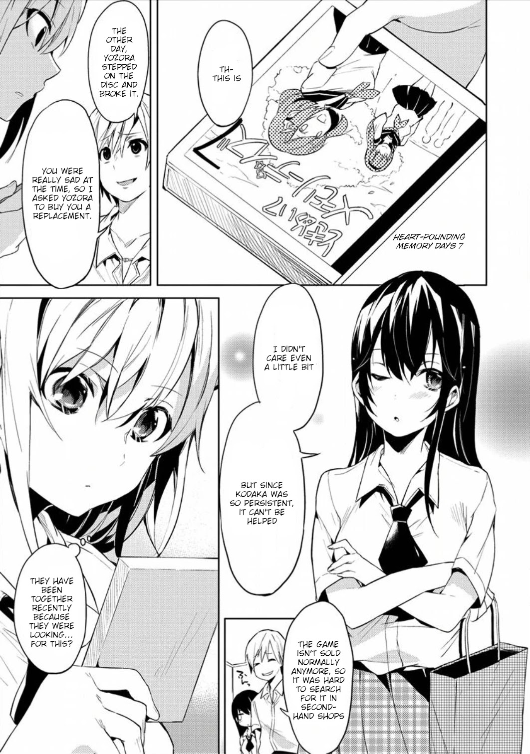 Boku wa Tomodachi ga Sukunai - Koushiki Anthology Comic Chapter 2.6 page 7 - Vol.2 Chapter 6: A Girl's Heart