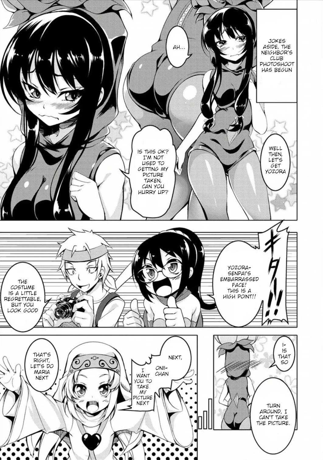 Boku wa Tomodachi ga Sukunai - Koushiki Anthology Comic Chapter 2.7 page 3 - Vol.2 Chapter 7: Regrettable Photoshoot