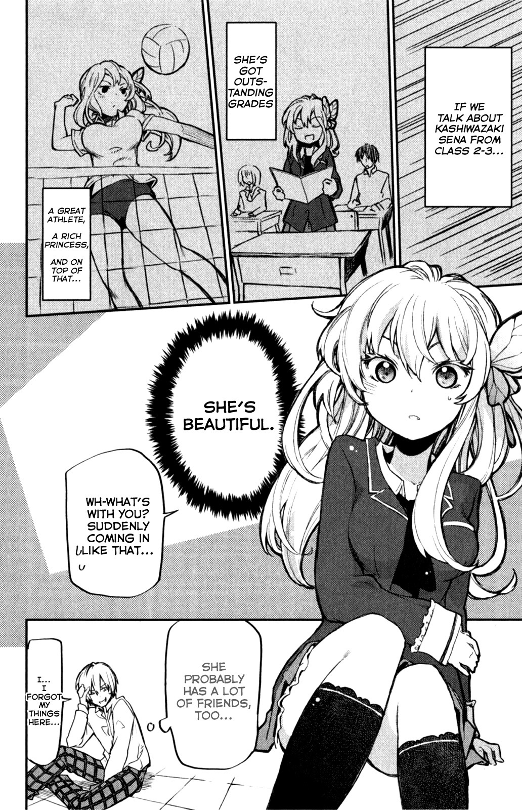 Boku wa Tomodachi ga Sukunai Plus Chapter 1 page 16 - Chapter 1