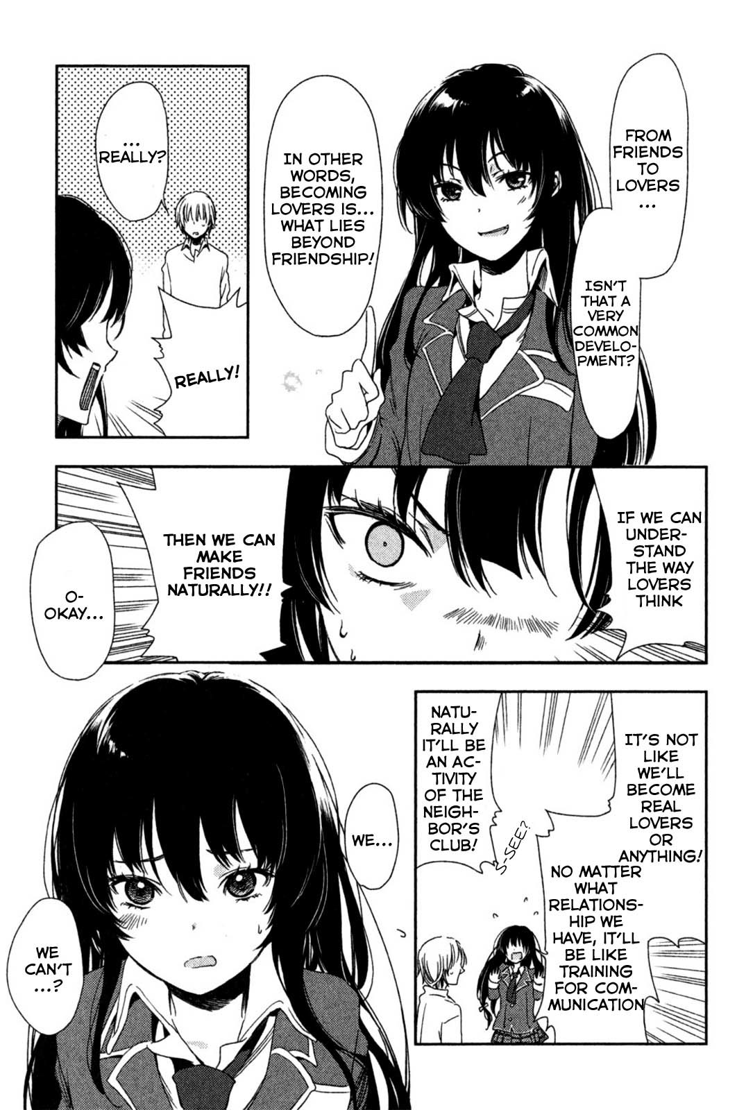 Boku wa Tomodachi ga Sukunai Plus Chapter 4 page 4 - Chapter 4