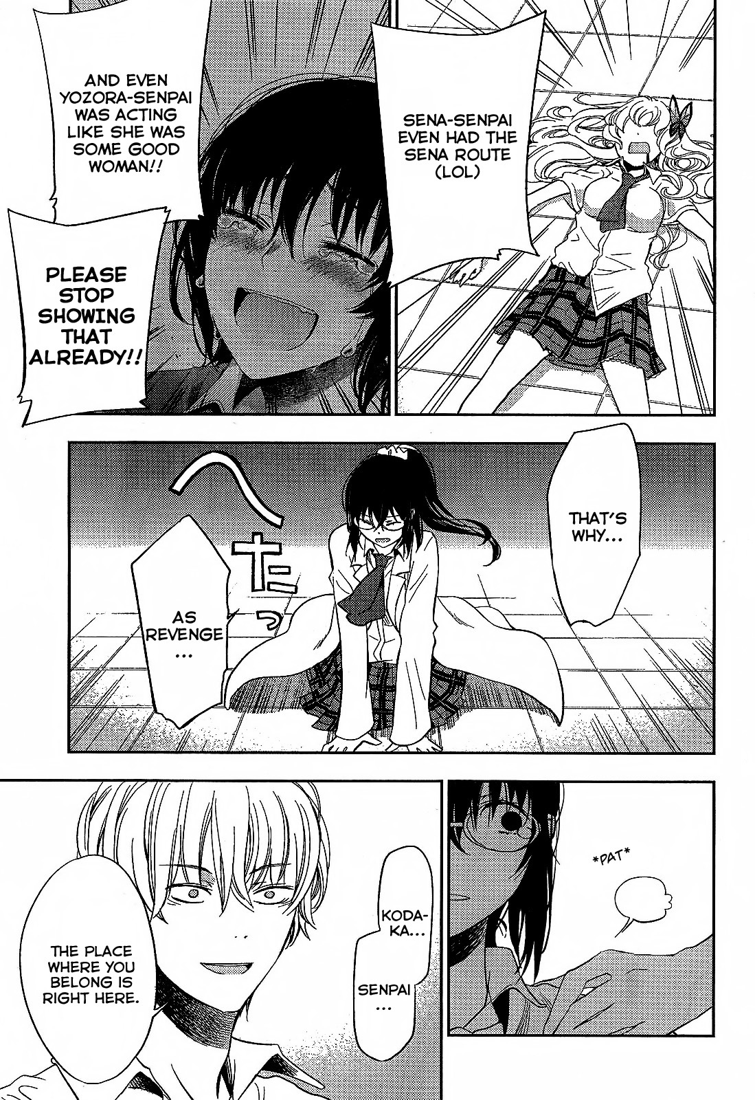 Boku wa Tomodachi ga Sukunai Plus Chapter 8 page 27 - Chapter 8