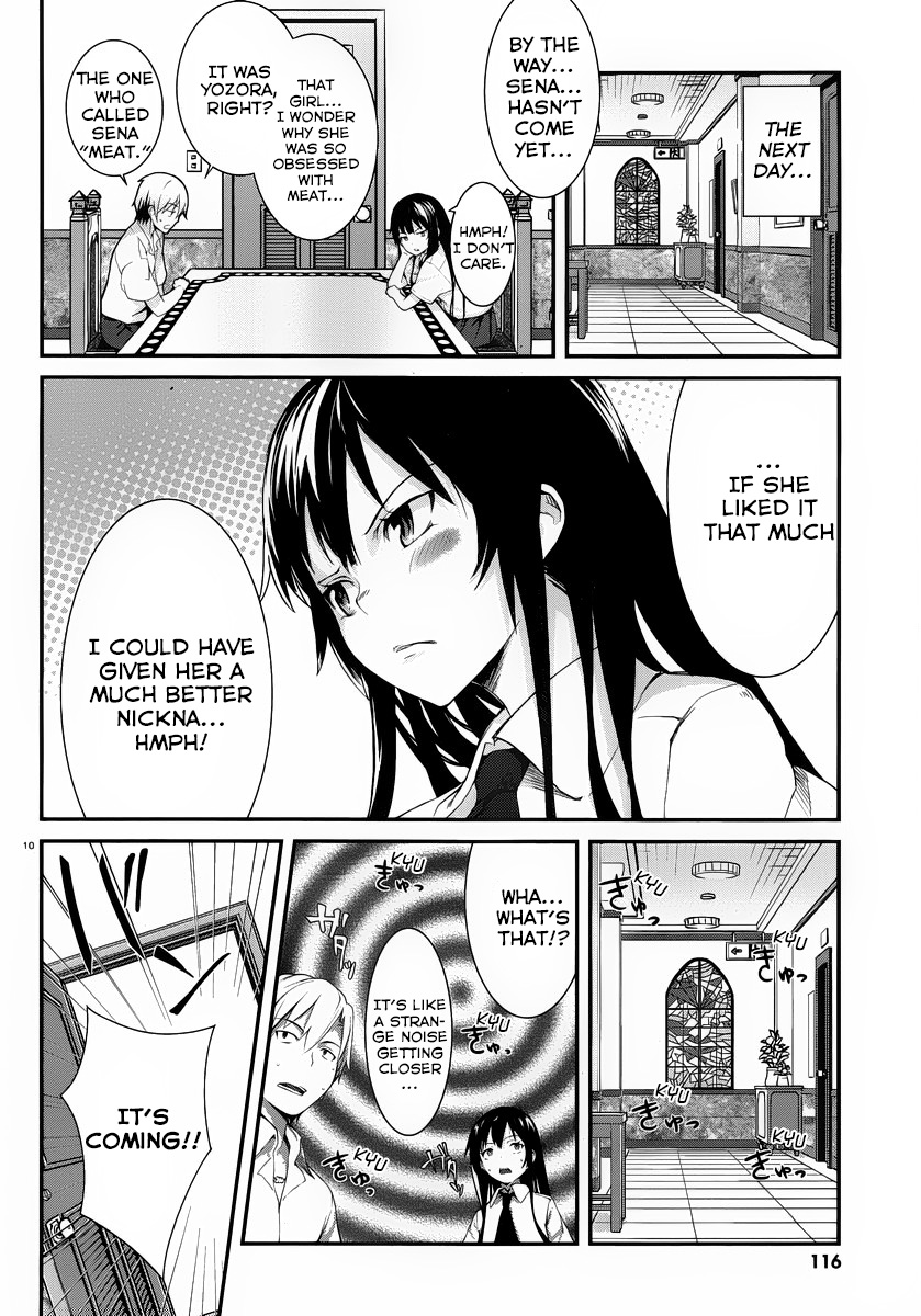 Boku wa Tomodachi ga Sukunai Shobon! Chapter 2.2 page 11 - Chapter 2 v2 : We Think, Therefore We Are Meat ε==(○-`ω-)