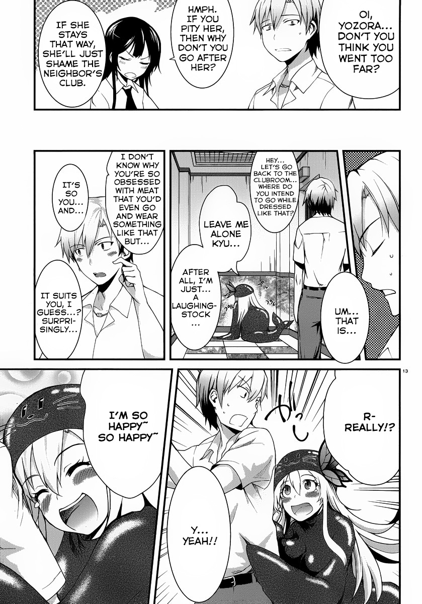 Boku wa Tomodachi ga Sukunai Shobon! Chapter 2.2 page 14 - Chapter 2 v2 : We Think, Therefore We Are Meat ε==(○-`ω-)