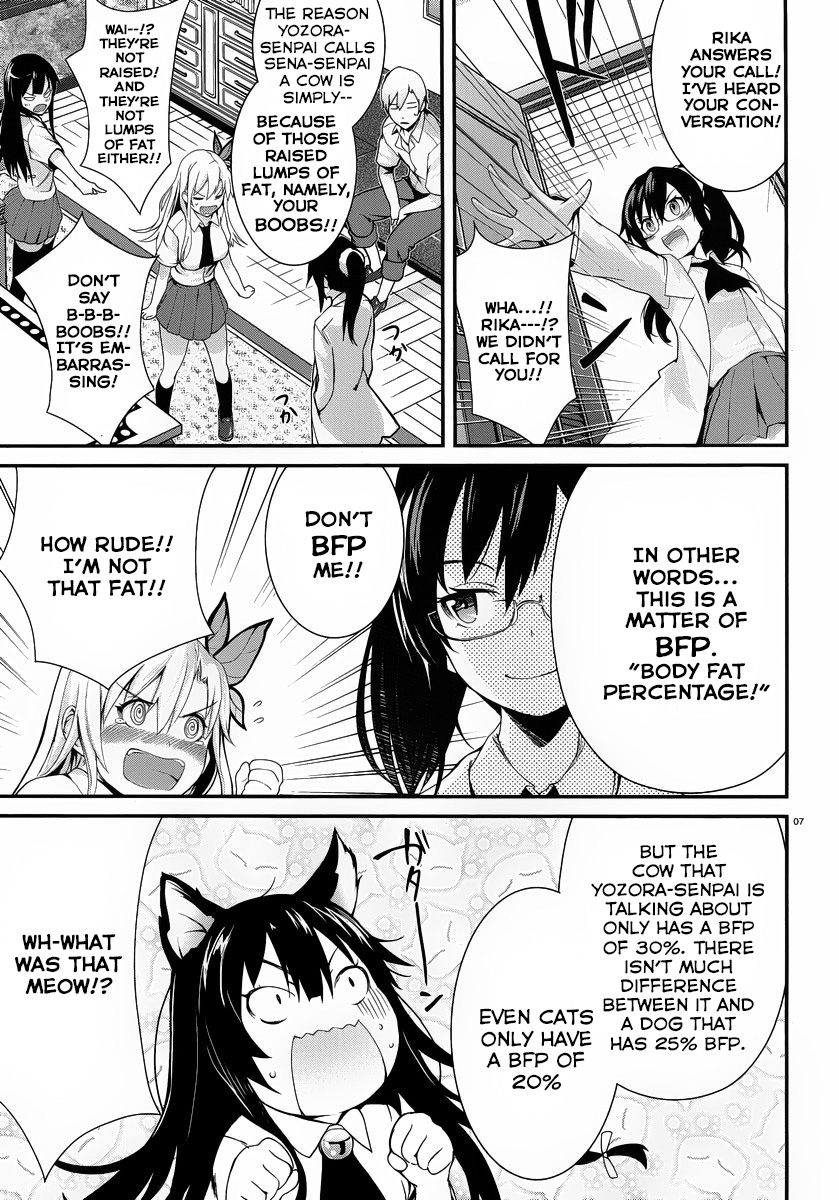 Boku wa Tomodachi ga Sukunai Shobon! Chapter 2.2 page 8 - Chapter 2 v2 : We Think, Therefore We Are Meat ε==(○-`ω-)