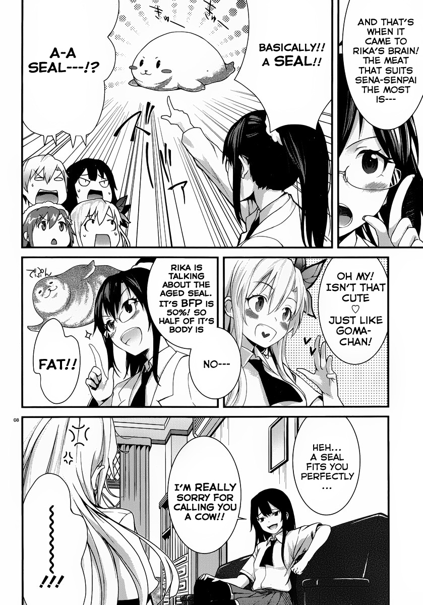 Boku wa Tomodachi ga Sukunai Shobon! Chapter 2.2 page 9 - Chapter 2 v2 : We Think, Therefore We Are Meat ε==(○-`ω-)