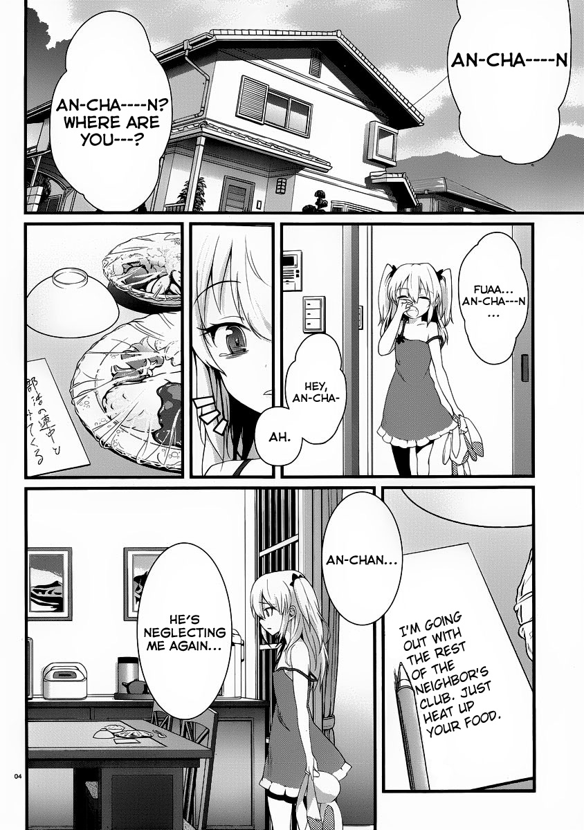 Boku wa Tomodachi ga Sukunai Shobon! Chapter 3.2 page 5 - Chapter 3 v2 : The An-chan Terrible