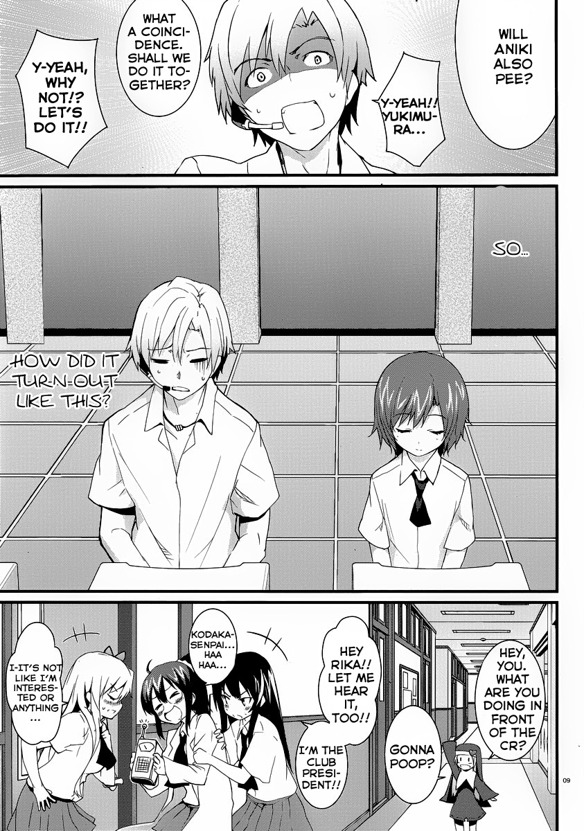 Boku wa Tomodachi ga Sukunai Shobon! Chapter 5.2 page 10 - Chapter 5 v2 : A Real Man