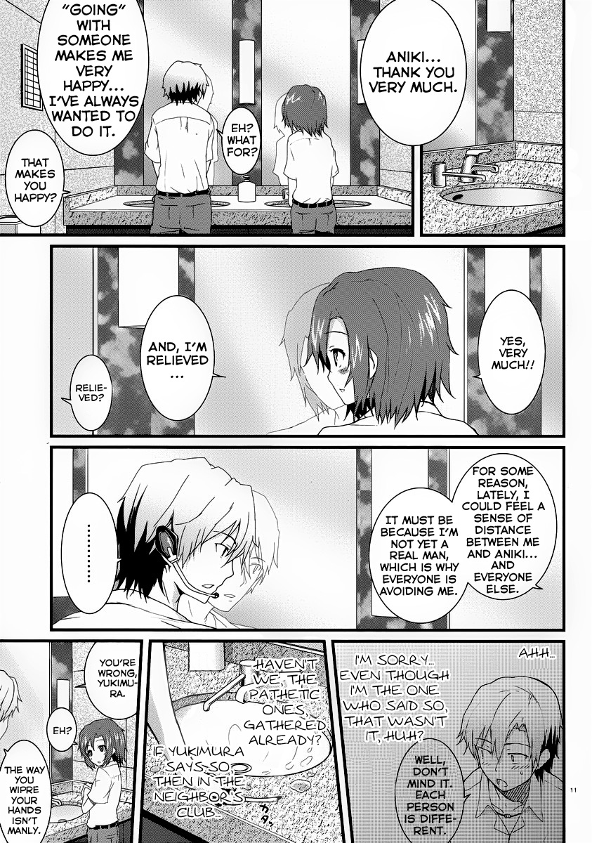 Boku wa Tomodachi ga Sukunai Shobon! Chapter 5.2 page 12 - Chapter 5 v2 : A Real Man