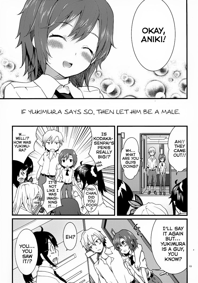 Boku wa Tomodachi ga Sukunai Shobon! Chapter 5.2 page 14 - Chapter 5 v2 : A Real Man