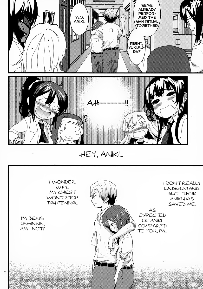 Boku wa Tomodachi ga Sukunai Shobon! Chapter 5.2 page 15 - Chapter 5 v2 : A Real Man
