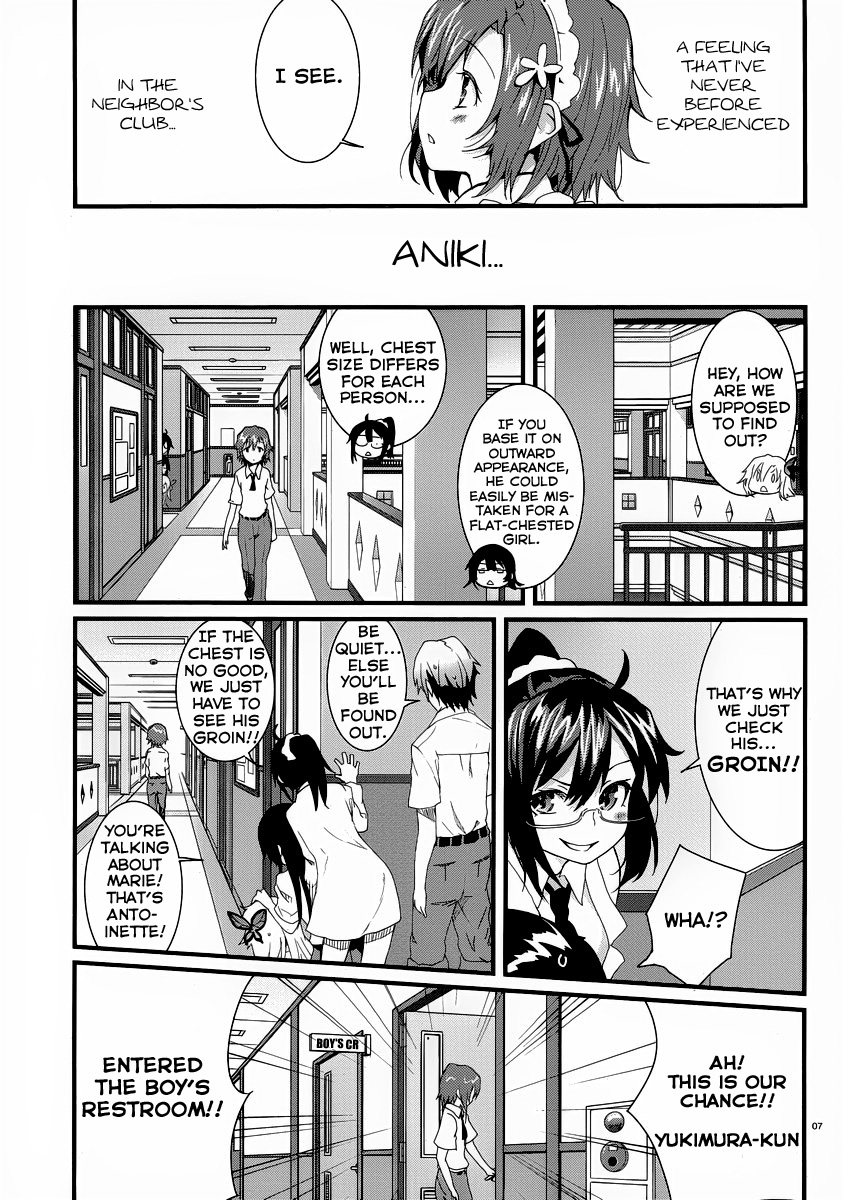 Boku wa Tomodachi ga Sukunai Shobon! Chapter 5.2 page 8 - Chapter 5 v2 : A Real Man