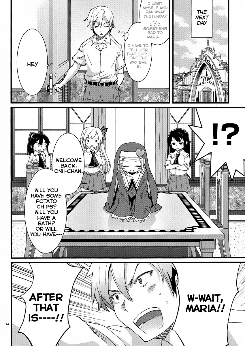 Boku wa Tomodachi ga Sukunai Shobon! Chapter 6.2 page 15 - Chapter 6 v2 : Afterschool Maria Club