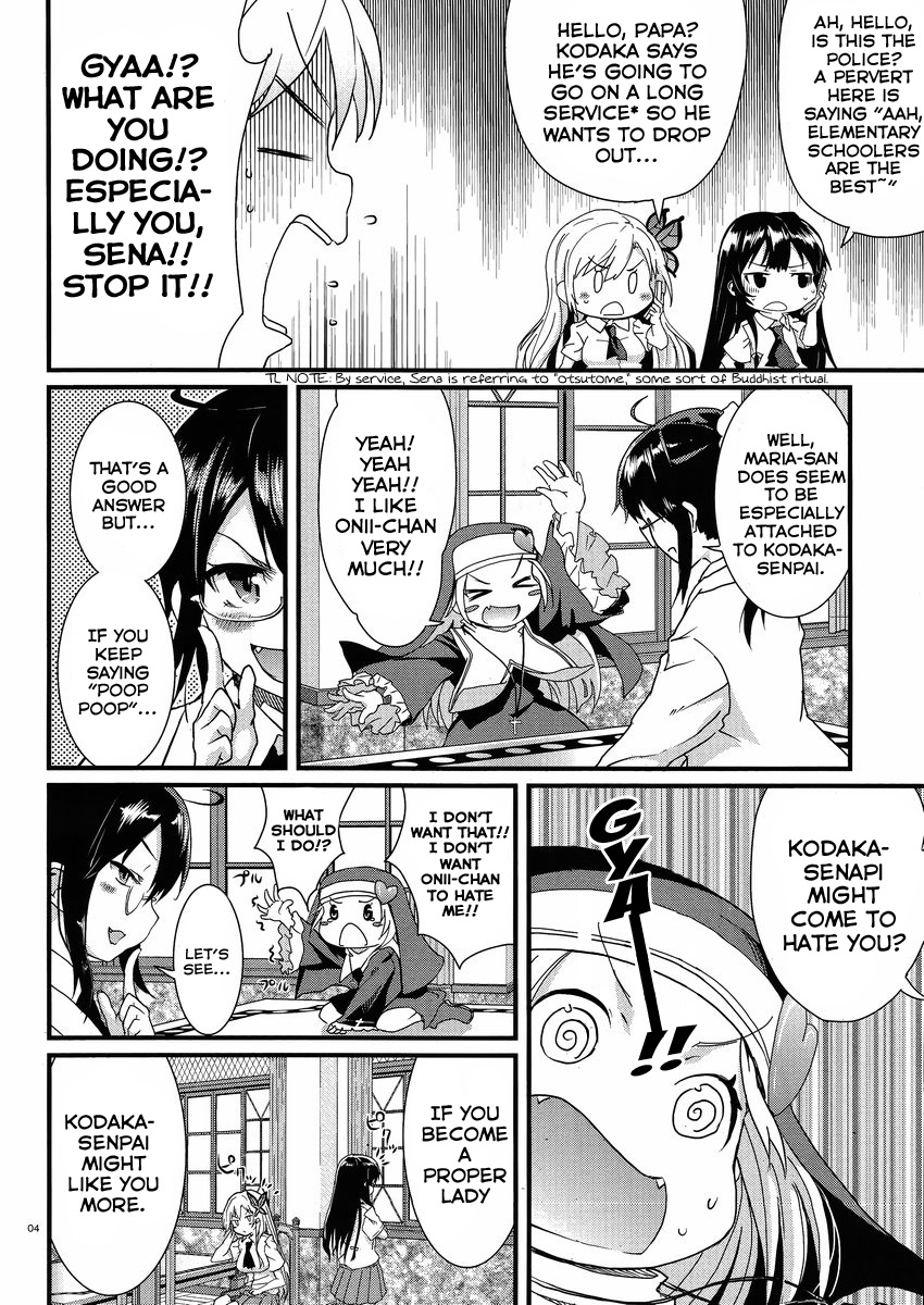 Boku wa Tomodachi ga Sukunai Shobon! Chapter 6.2 page 5 - Chapter 6 v2 : Afterschool Maria Club