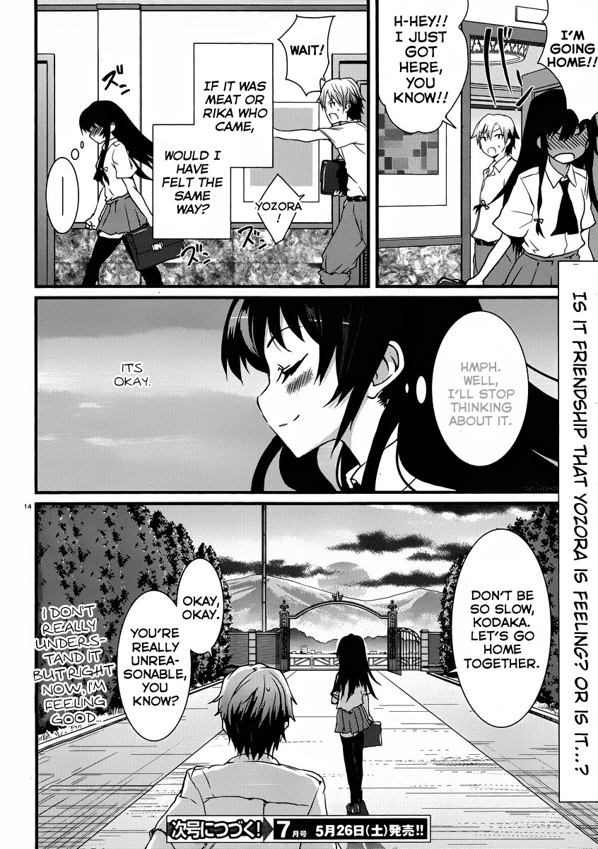 Boku wa Tomodachi ga Sukunai Shobon! Chapter 7.2 page 15 - Chapter 7 v2 : The Consolation Prize of Falling in Love with Love
