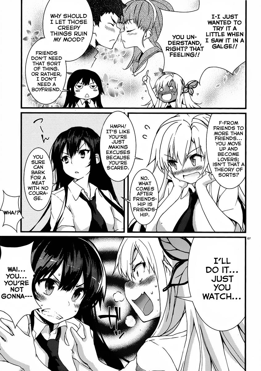 Boku wa Tomodachi ga Sukunai Shobon! Chapter 7.2 page 8 - Chapter 7 v2 : The Consolation Prize of Falling in Love with Love