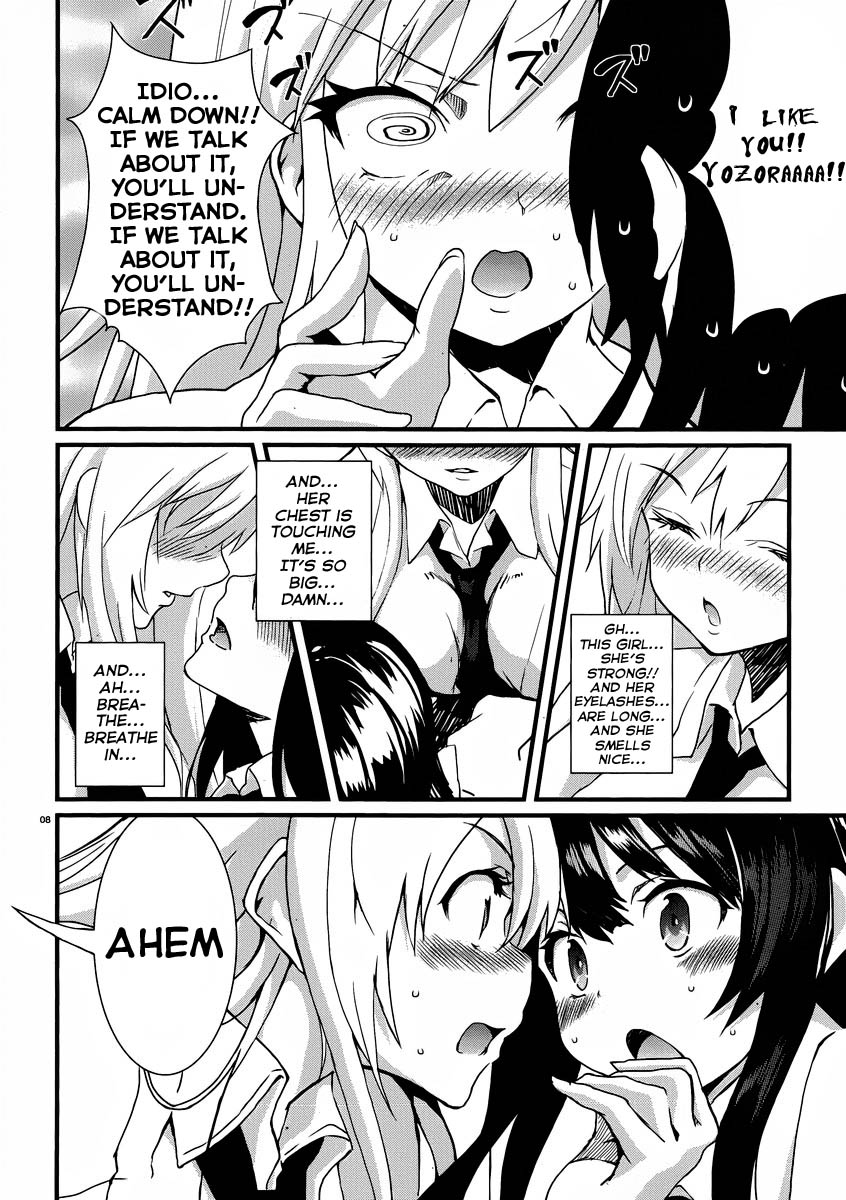 Boku wa Tomodachi ga Sukunai Shobon! Chapter 7.2 page 9 - Chapter 7 v2 : The Consolation Prize of Falling in Love with Love