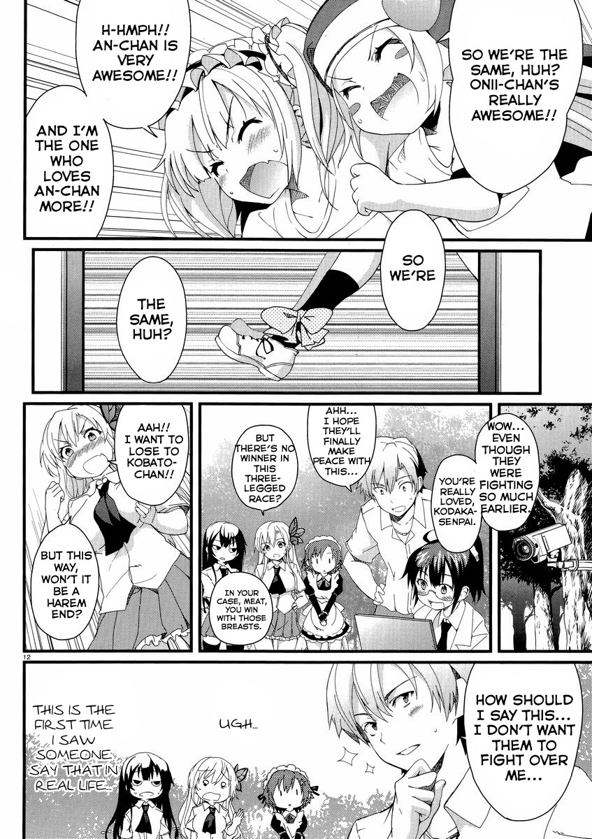 Boku wa Tomodachi ga Sukunai Shobon! Chapter 8.2 page 13 - Chapter 8 v2 : Super Girl War W