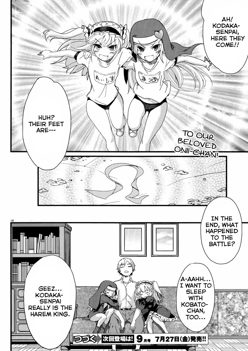 Boku wa Tomodachi ga Sukunai Shobon! Chapter 8.2 page 17 - Chapter 8 v2 : Super Girl War W