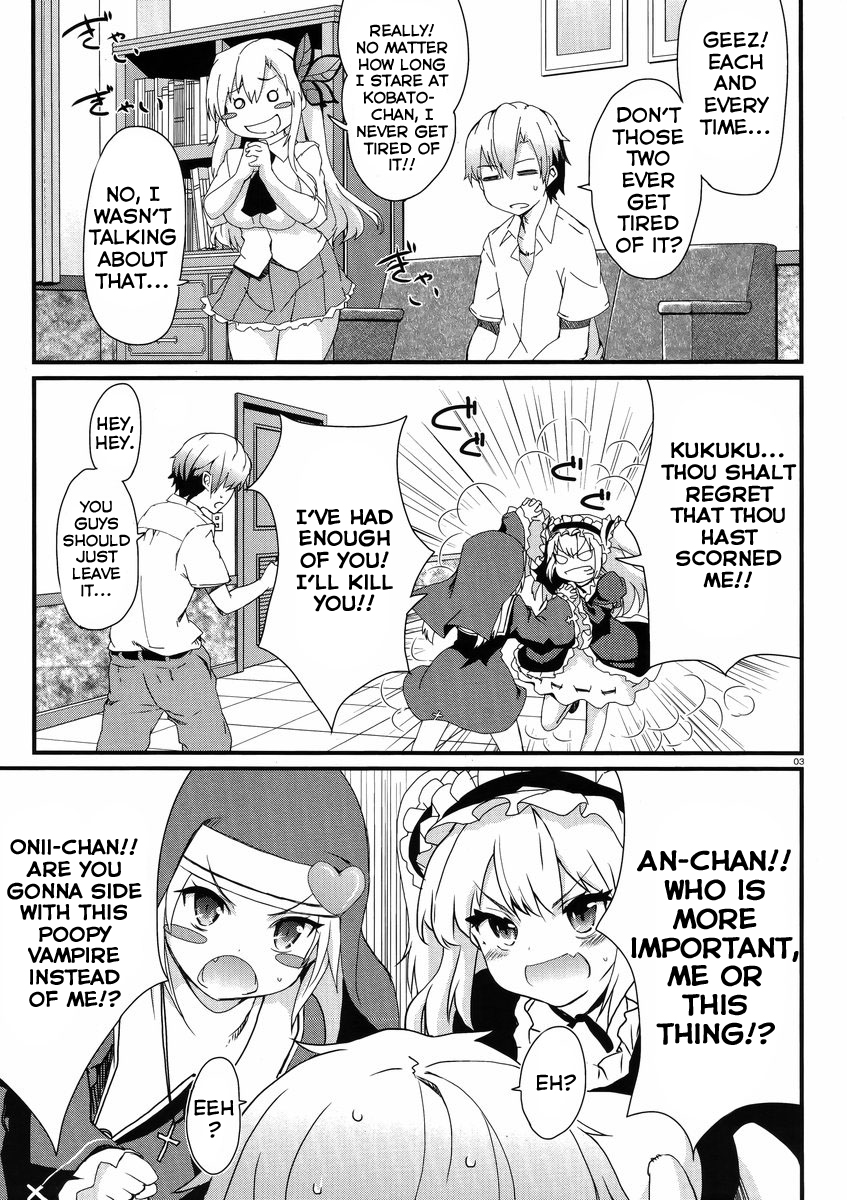 Boku wa Tomodachi ga Sukunai Shobon! Chapter 8.2 page 4 - Chapter 8 v2 : Super Girl War W