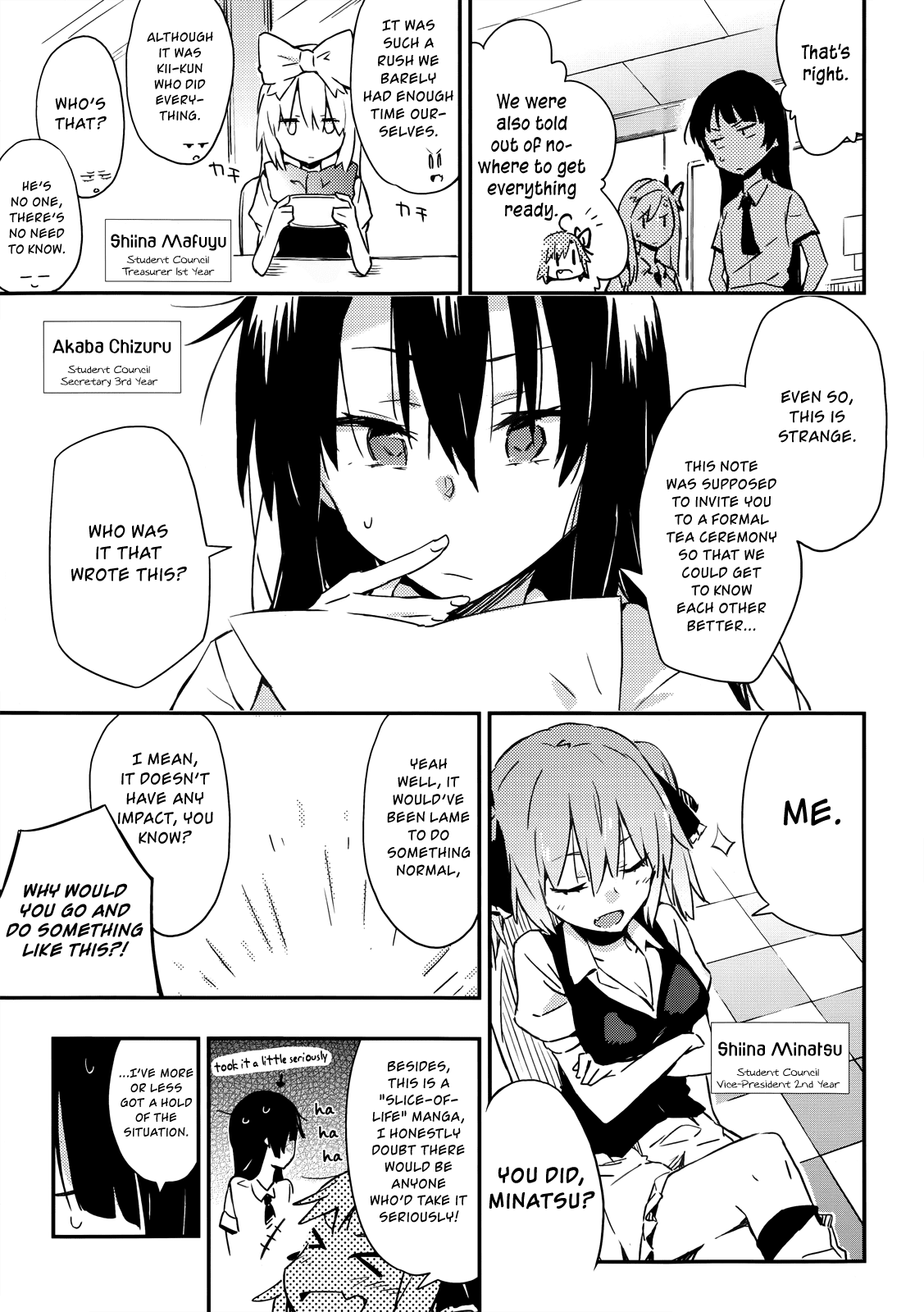 Boku wa Tomodachi ga Sukunai x Seitokai no Ichizon Crossover Special Chapter 1.2 page 5 - Chapter 1 v2