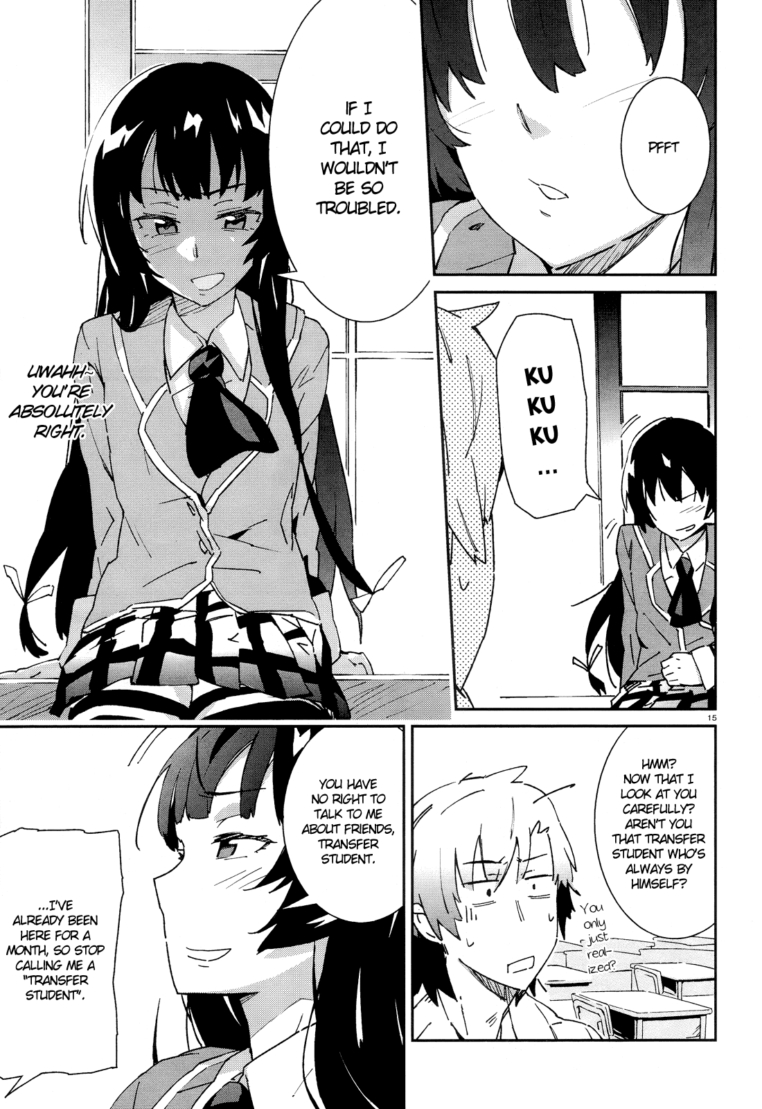 Boku wa Tomodachi ga Sukunai Chapter 1 page 14 - Chapter 1 : Hasegawa Kodaka
