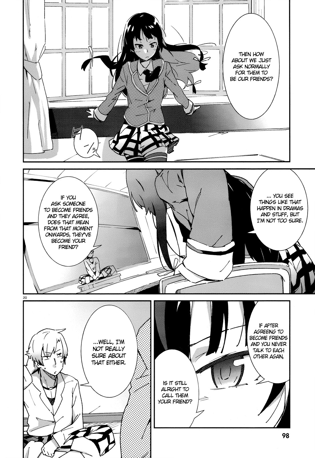 Boku wa Tomodachi ga Sukunai Chapter 1 page 19 - Chapter 1 : Hasegawa Kodaka