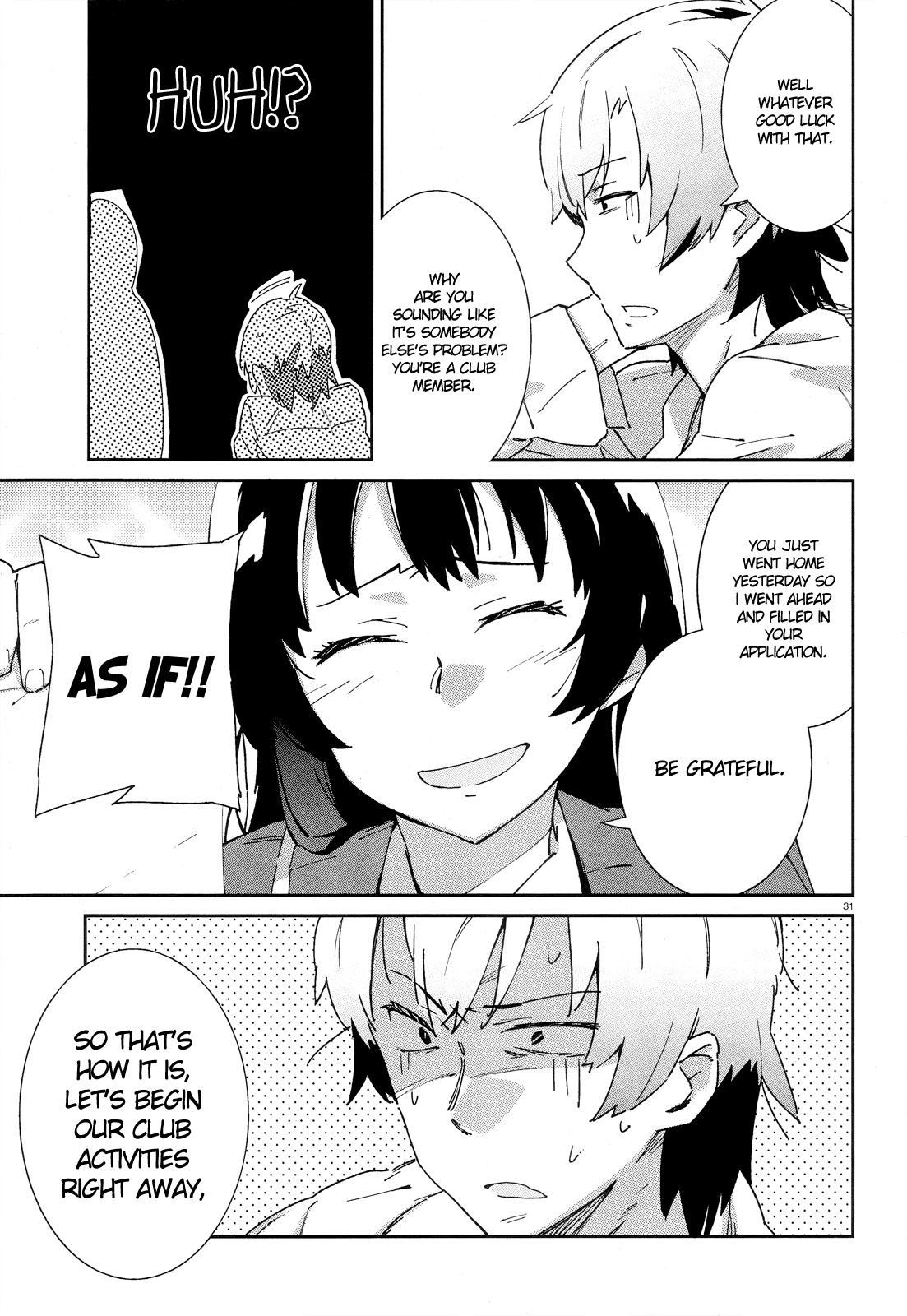 Boku wa Tomodachi ga Sukunai Chapter 1 page 30 - Chapter 1 : Hasegawa Kodaka