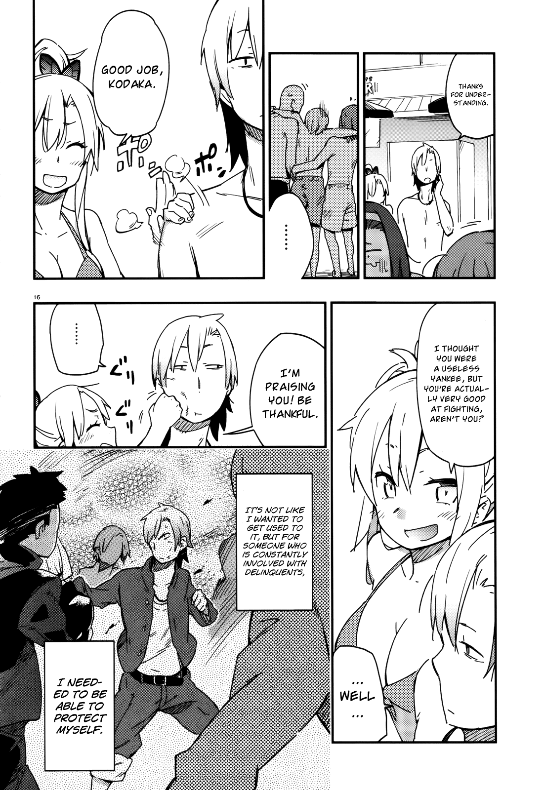 Boku wa Tomodachi ga Sukunai Chapter 10 page 16 - Chapter 10: Pool (pt.2)