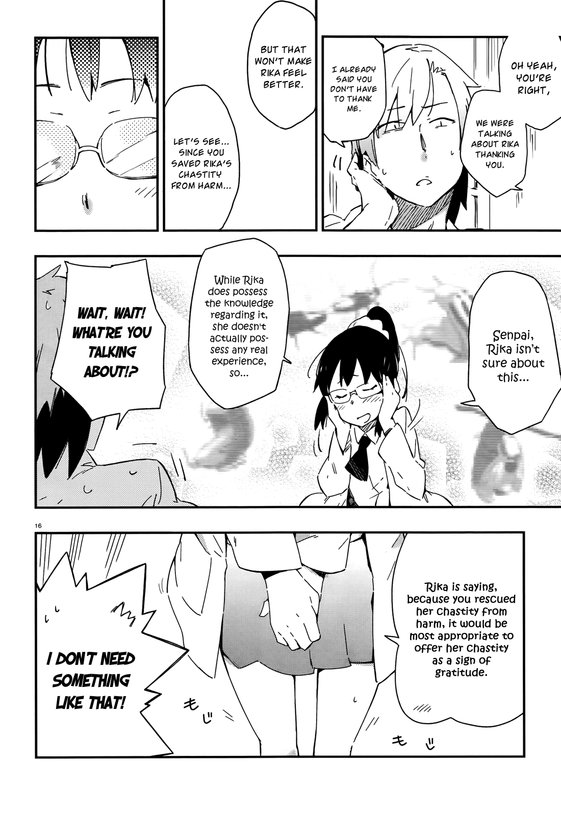 Boku wa Tomodachi ga Sukunai Chapter 13 page 16 - Chapter 13: Shiguma Rika
