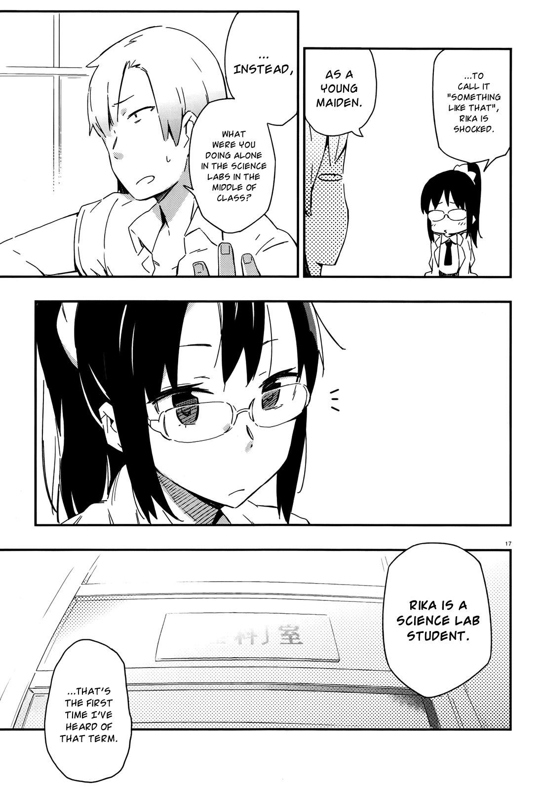 Boku wa Tomodachi ga Sukunai Chapter 13 page 17 - Chapter 13: Shiguma Rika
