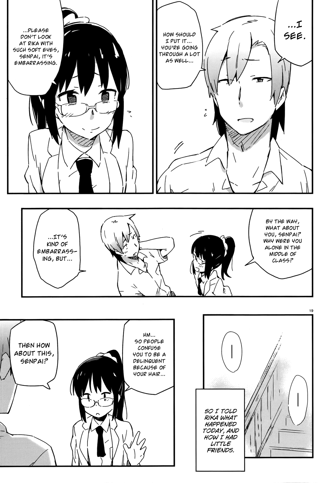 Boku wa Tomodachi ga Sukunai Chapter 13 page 19 - Chapter 13: Shiguma Rika