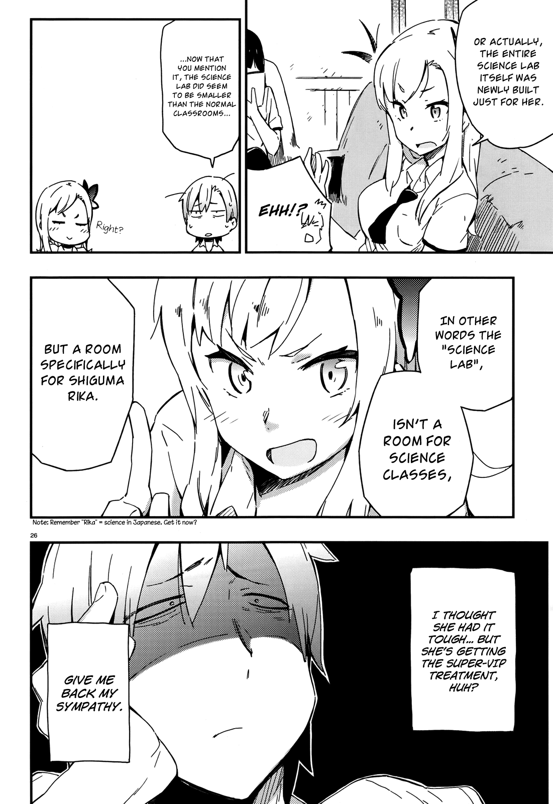 Boku wa Tomodachi ga Sukunai Chapter 13 page 26 - Chapter 13: Shiguma Rika