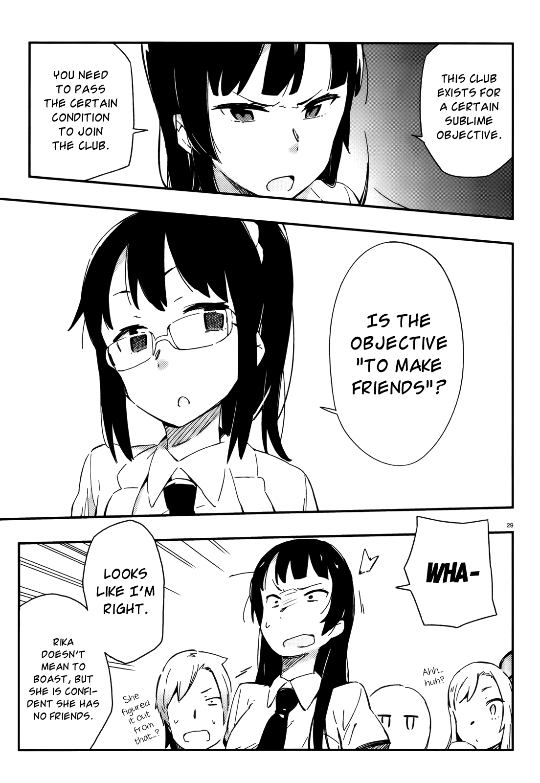 Boku wa Tomodachi ga Sukunai Chapter 13 page 29 - Chapter 13: Shiguma Rika