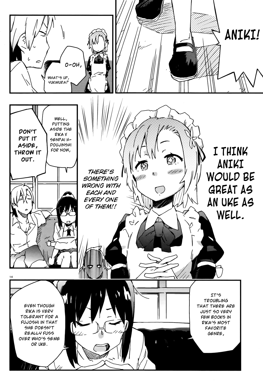 Boku wa Tomodachi ga Sukunai Chapter 14 page 14 - Chapter 14: Rotten
