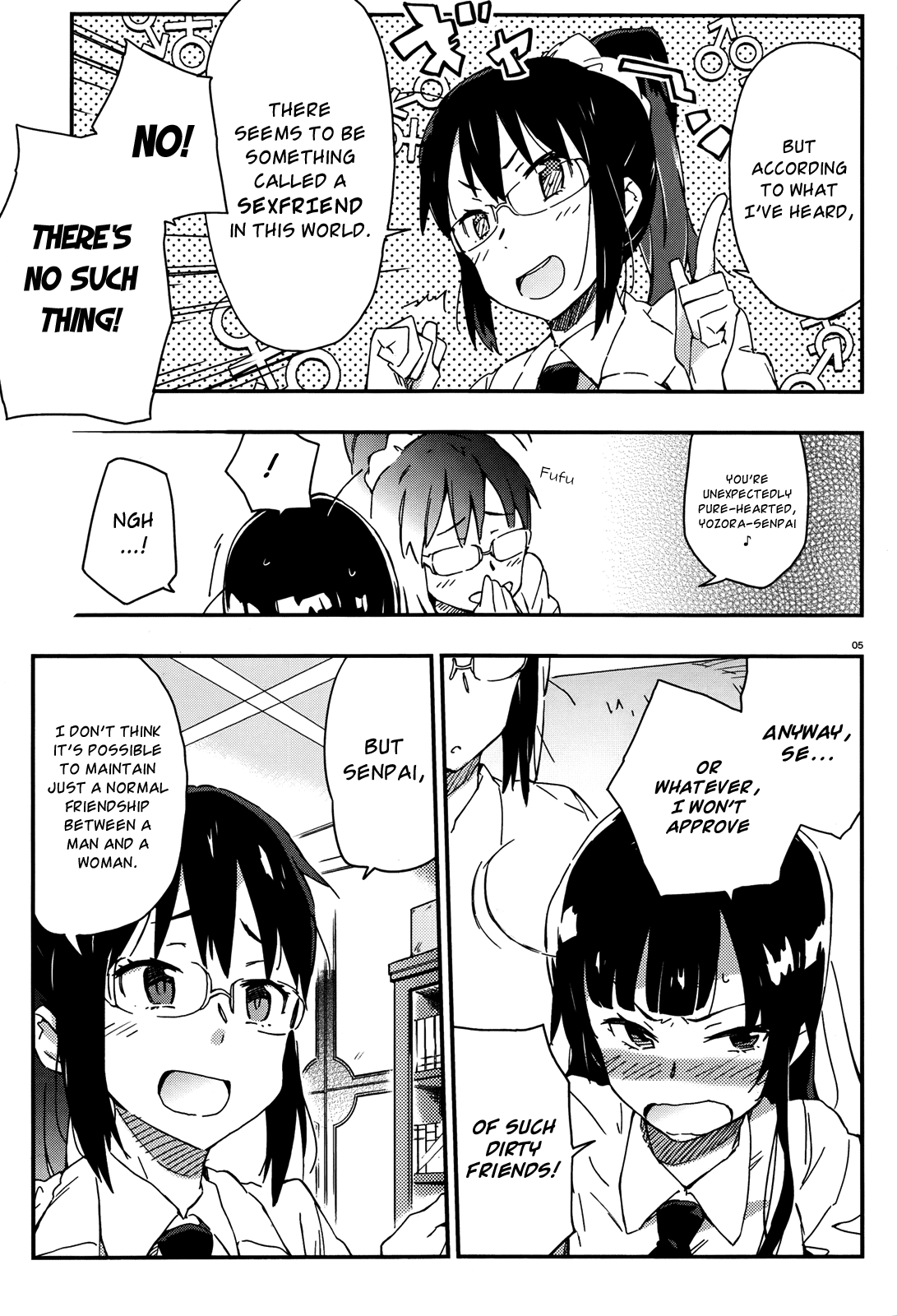 Boku wa Tomodachi ga Sukunai Chapter 14 page 5 - Chapter 14: Rotten