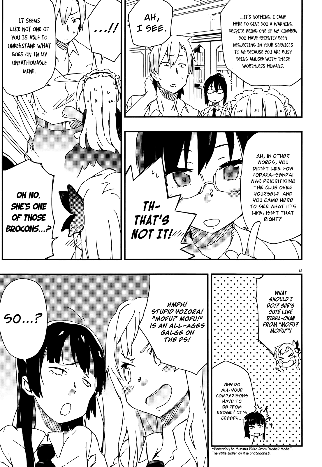 Boku wa Tomodachi ga Sukunai Chapter 15 page 17 - Chapter 15: Little Sister