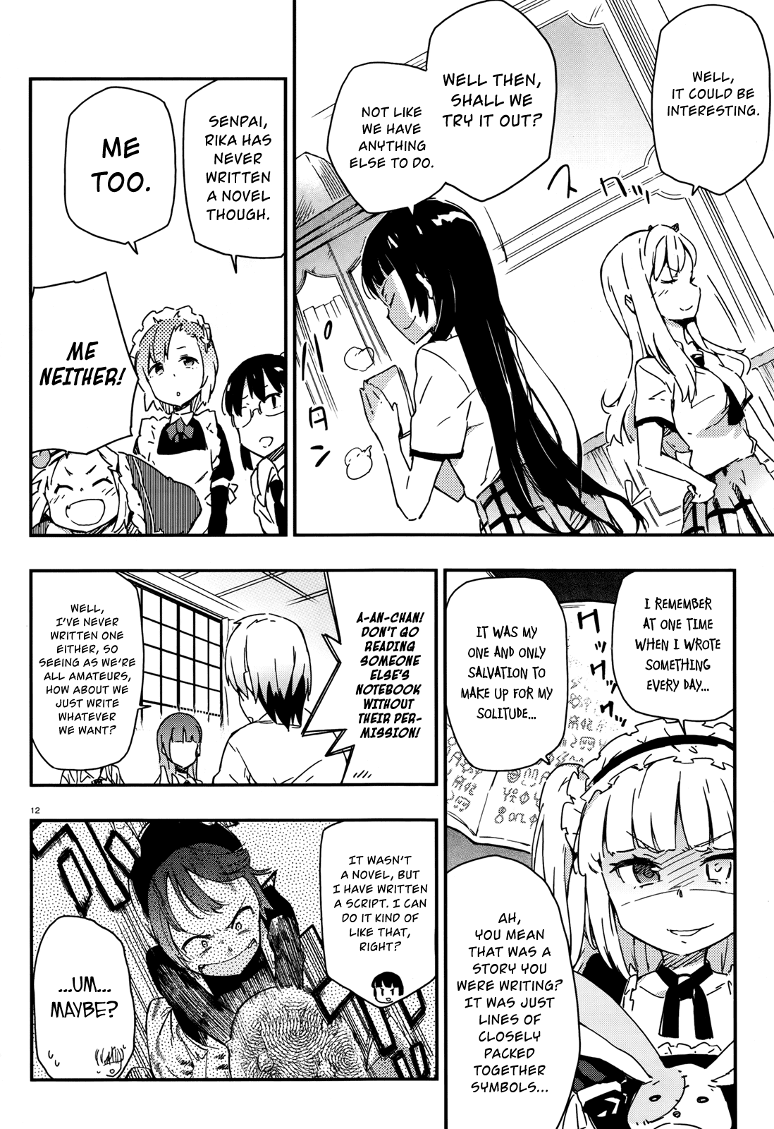 Boku wa Tomodachi ga Sukunai Chapter 16 page 18 - Chapter 16: Relay Novel "St. Aniki-san"
