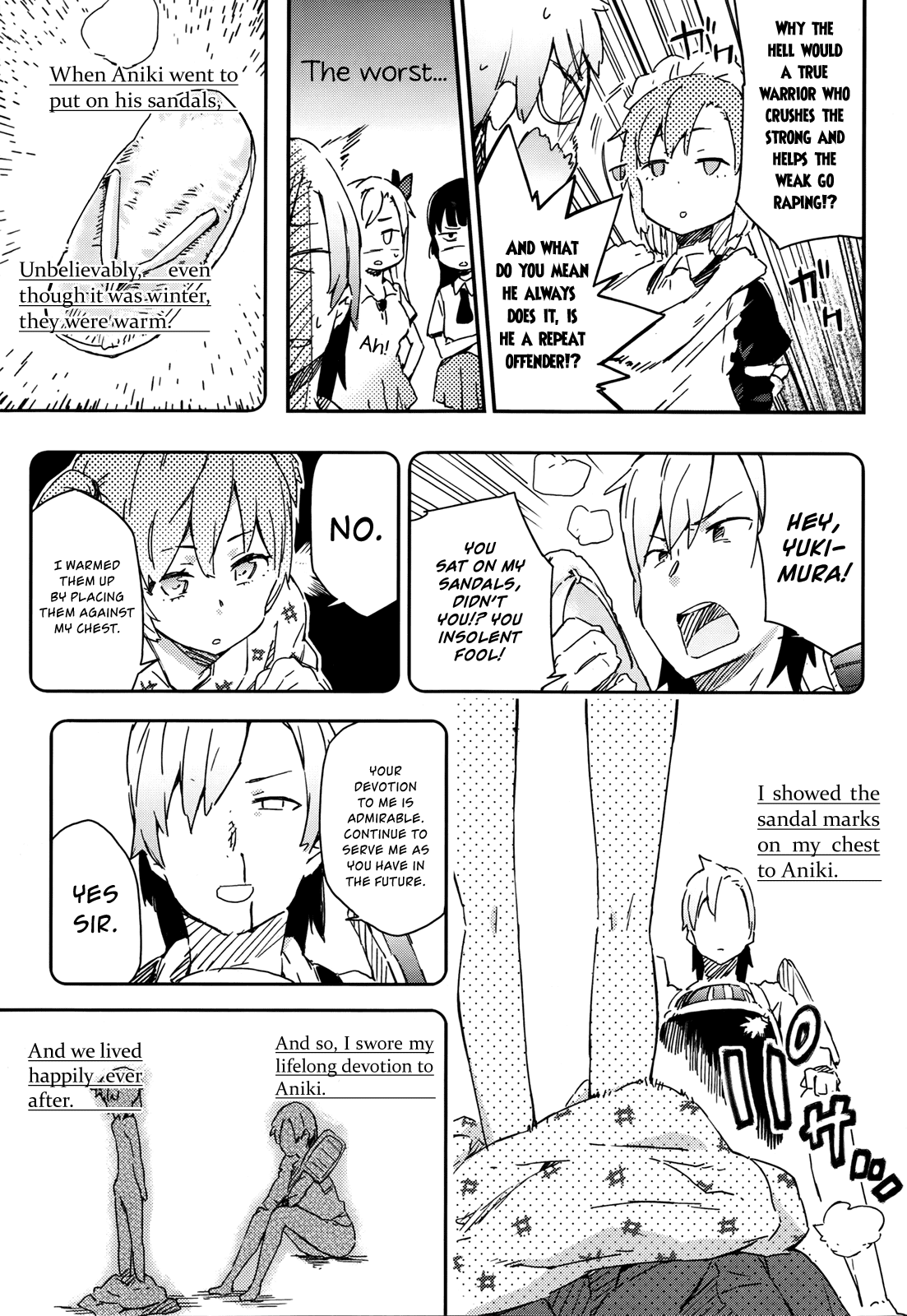 Boku wa Tomodachi ga Sukunai Chapter 16 page 21 - Chapter 16: Relay Novel "St. Aniki-san"