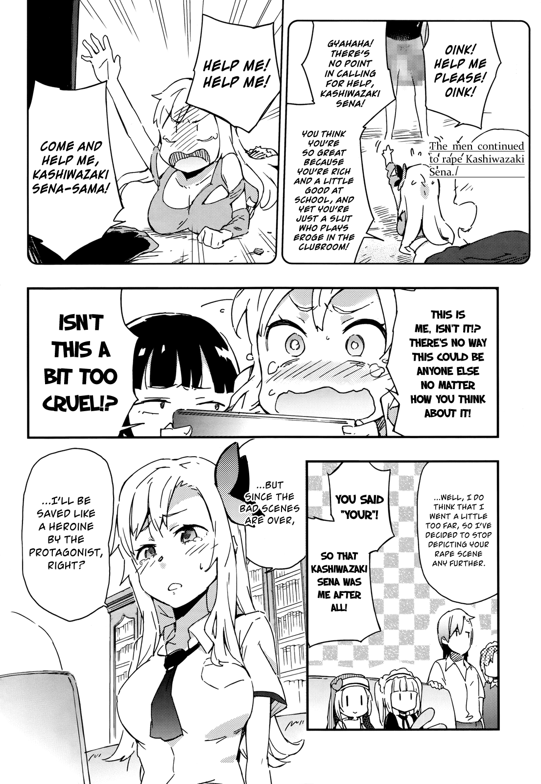 Boku wa Tomodachi ga Sukunai Chapter 16 page 30 - Chapter 16: Relay Novel "St. Aniki-san"