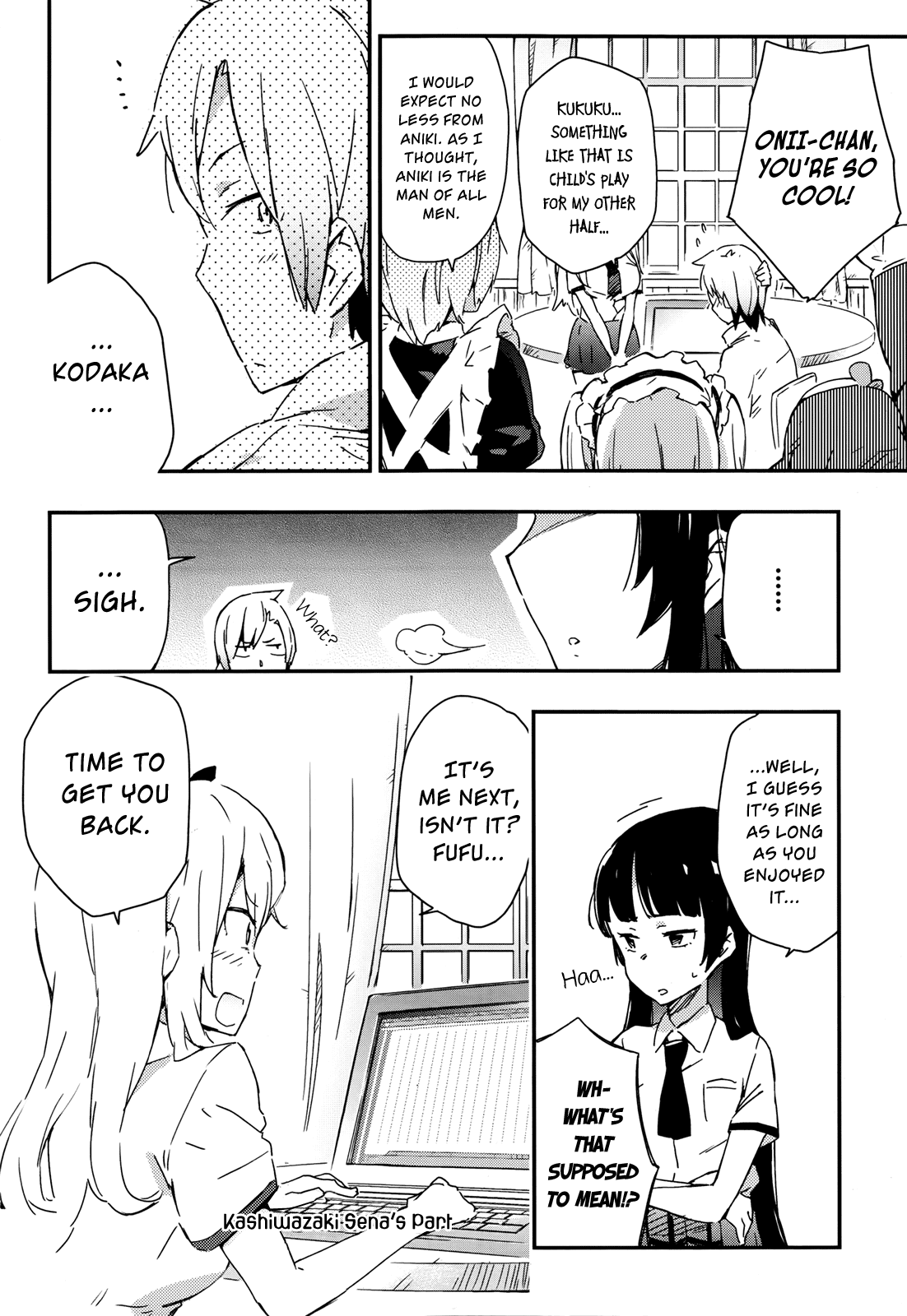 Boku wa Tomodachi ga Sukunai Chapter 16 page 34 - Chapter 16: Relay Novel "St. Aniki-san"