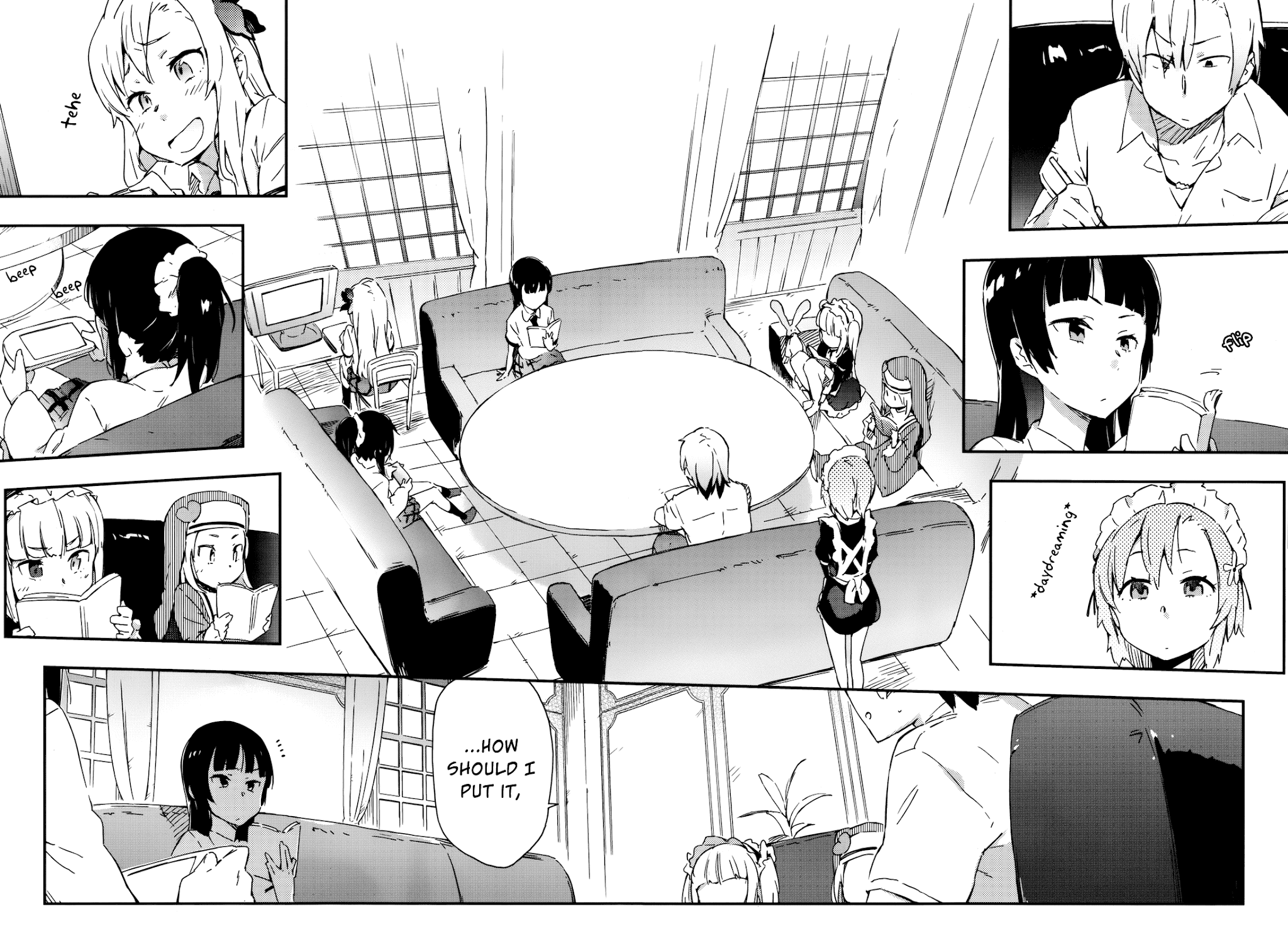 Boku wa Tomodachi ga Sukunai Chapter 16 page 9 - Chapter 16: Relay Novel "St. Aniki-san"